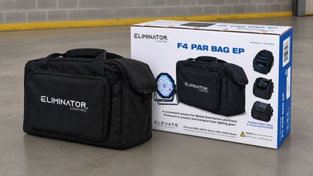 Eliminator F4 PAR Bag EP Padded Transport Bag for Flat PAR Fixtures
