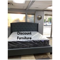 King Size Bed With Mattresses SALE