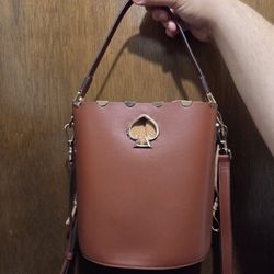 Kate Spade Leather Bucket Bag 