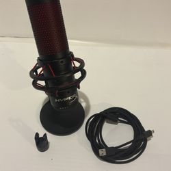 HyperX Quadcast Microphone ( Crispy Clear ) 