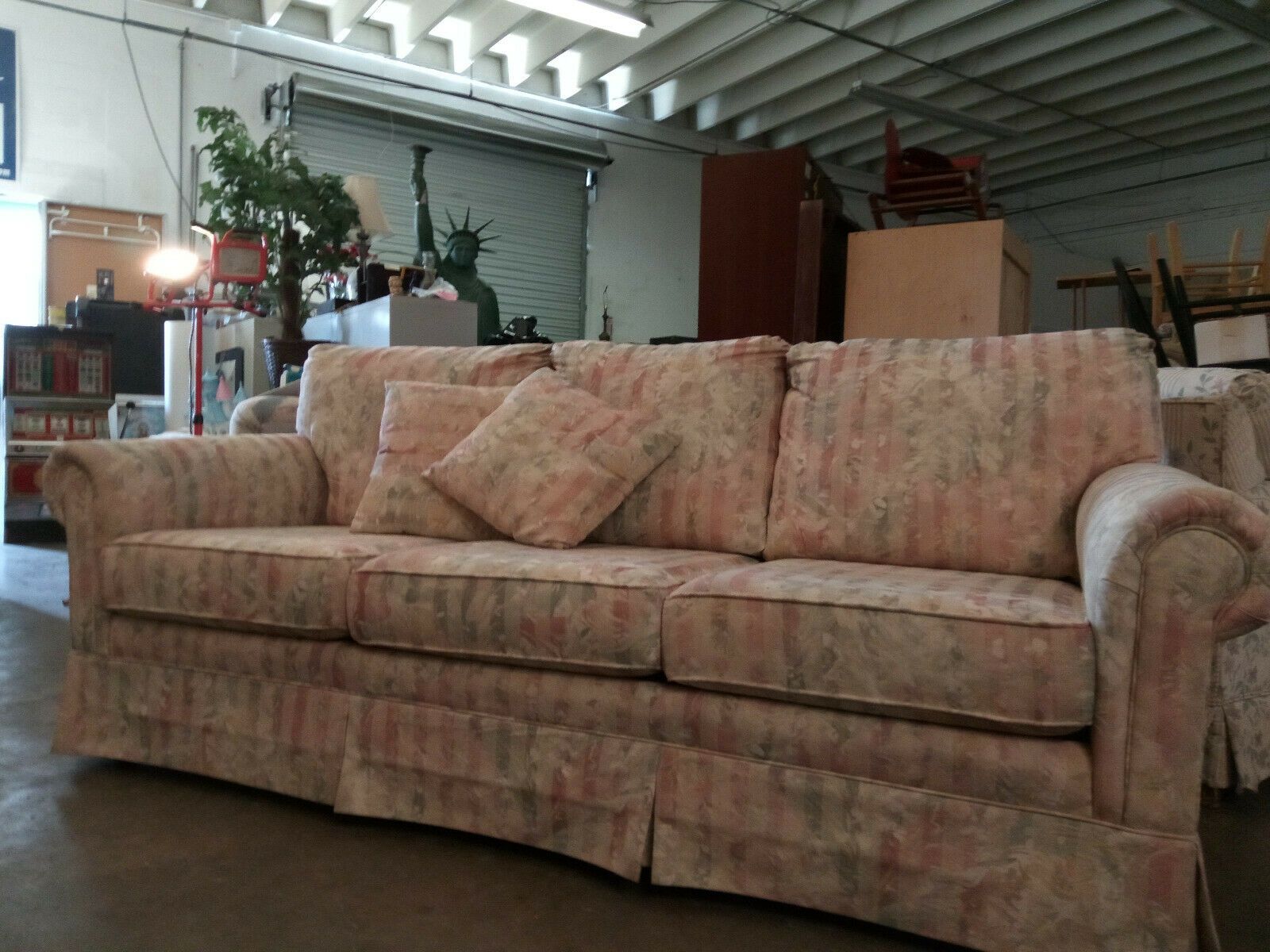 Pink Floral Couch by Capris Furniture