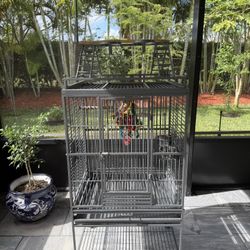 Large Metal Bird Cage 