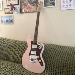 Modified Squier Paranormal Rascal Short Scale Bass