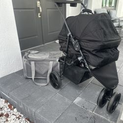 Dog Stroller & Pet Carrier 
