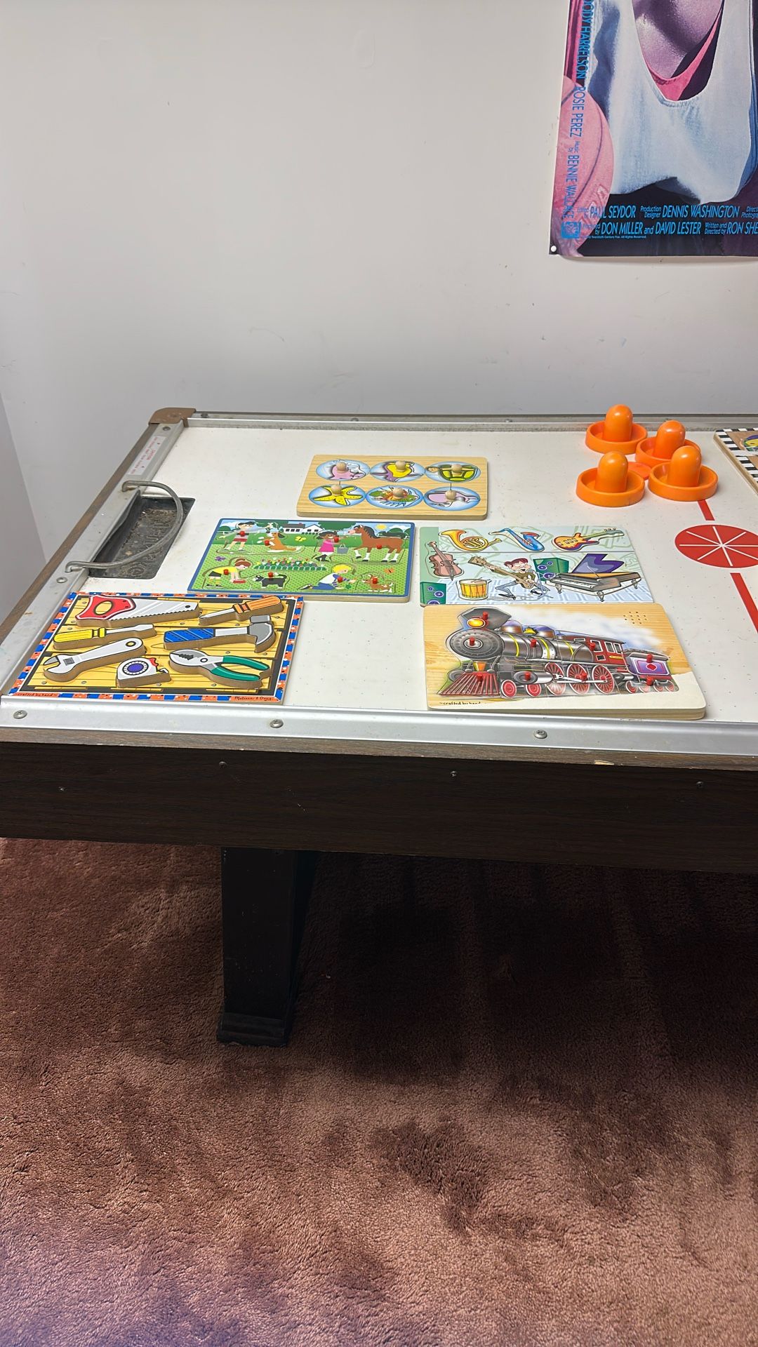 Puzzles 5 Wooden Toddler