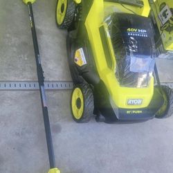 Lawnmower Rioby De Battery 