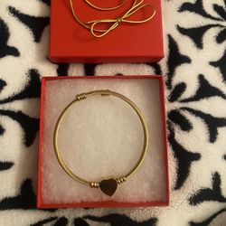 Heart Bracelet Costume Jewelry