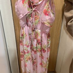 Floral Skort Dress Size 12 Runs A Bit Small