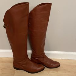 Coach Over Knee Leather Boots