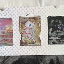 Pokémon 151 Ultra-Premium Collection (UPC) Promo Card Set, All 3, Sealed/New