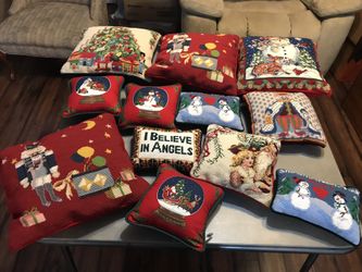 Christmas pillows - added two additional pillows