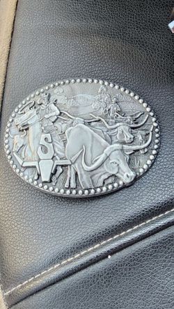 Western belt buckle