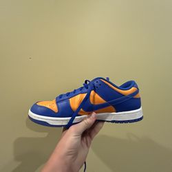 Nike Dunks. Orange and Blue
