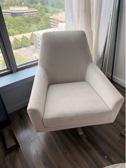Gray Accent chair
