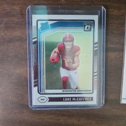 Luke McCaffrey Rated Base Rookie 