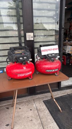 Small air compressors 65.00 ea