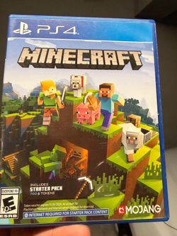 Minecraft Starter (case only, no game or manual) Collection Sony PlayStation 4 Mojang 2019