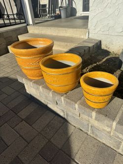 Clay Pot, Mexican Clay Pot And Bicycle