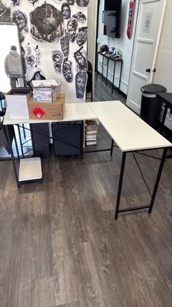 White Computer Desk
