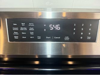 GE   GRF600AV1SS electric range