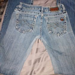 Miss Me Bootcut Jeans Size 26 – Sunny Boot Style, Embellished Stitching