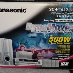 Panasonic Dynamovie Home Theater DVD CD System