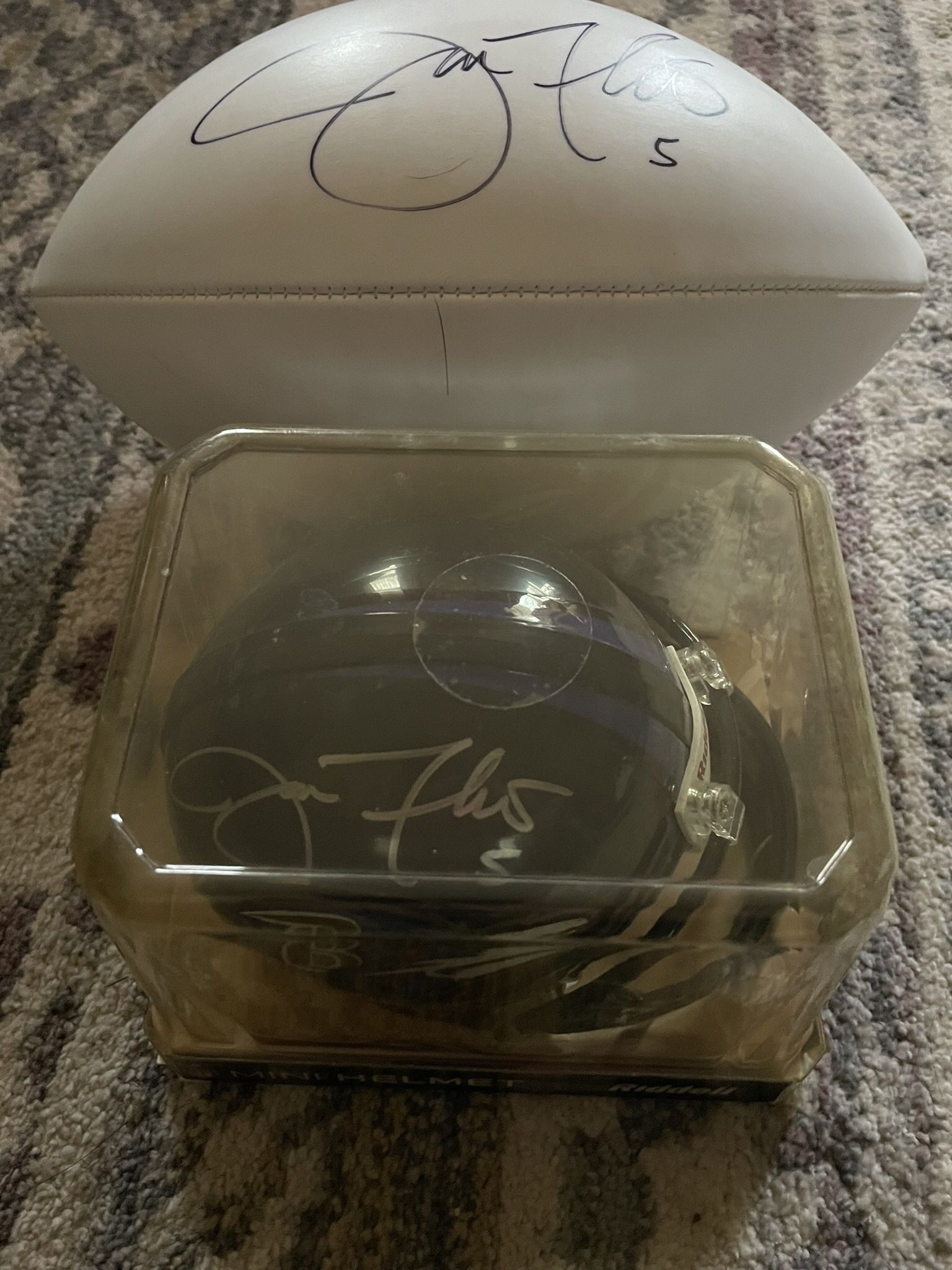 Joe Flacco Autographs 