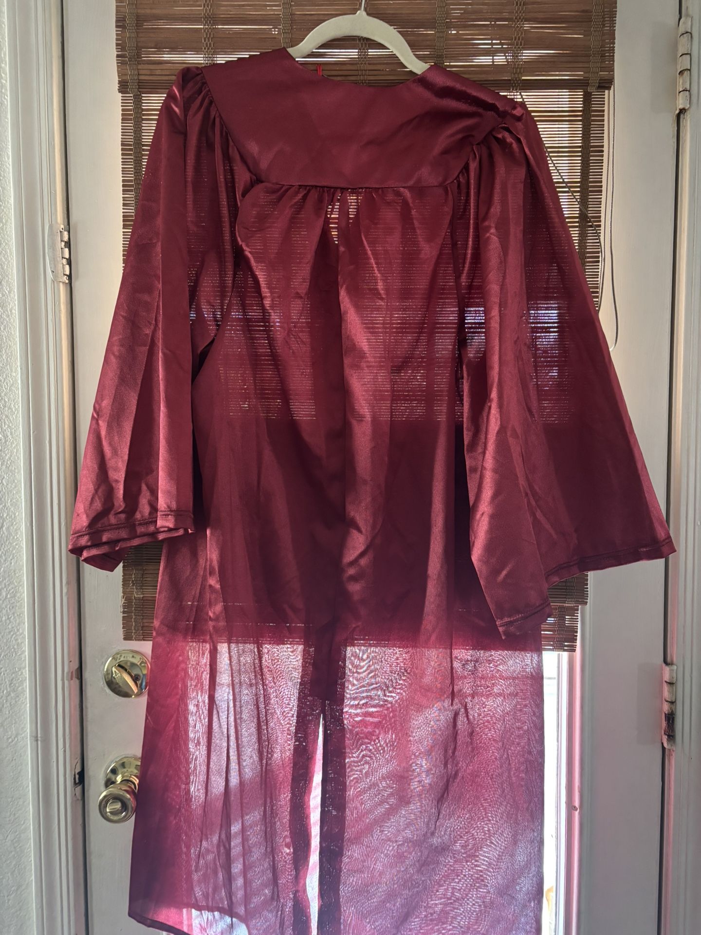 Graduation Gown - Maroon No Cap