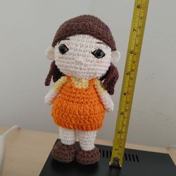 Young Hee crochet Doll handmade