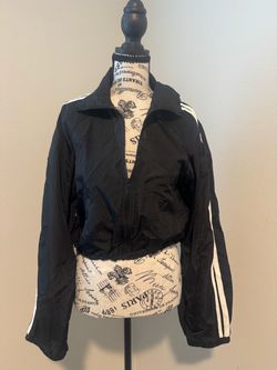 Black zip up jacket