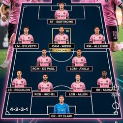 Inter Miami Front Row Ticket For 3/18 Cup Game