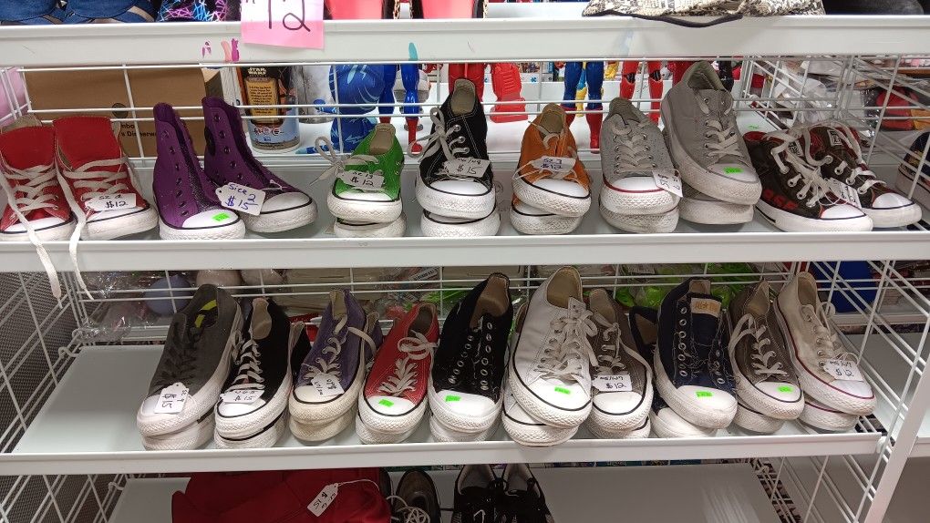 Converse Shoes $12-$20