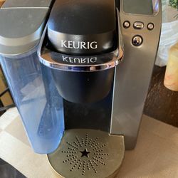 Keurig Water Reservoir and Lid For K - Elite Coffee Maker Brushed Silver