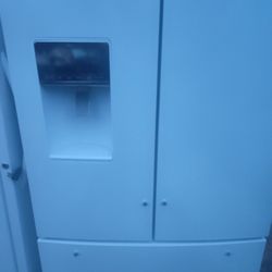 White Whirlpool Refrigerator