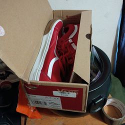 Vans Old-school Gum Bumper Red/True White 