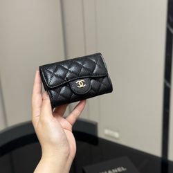 Black Women's Card Holder Wallet