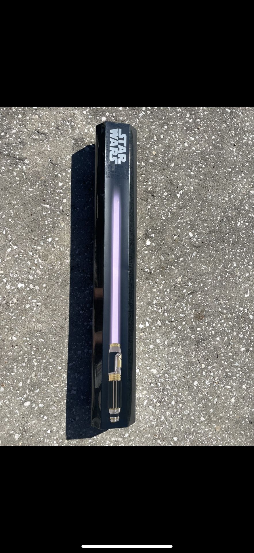 Disney World Star Wars Galaxy’s Edge Mace Windu Lightsaber