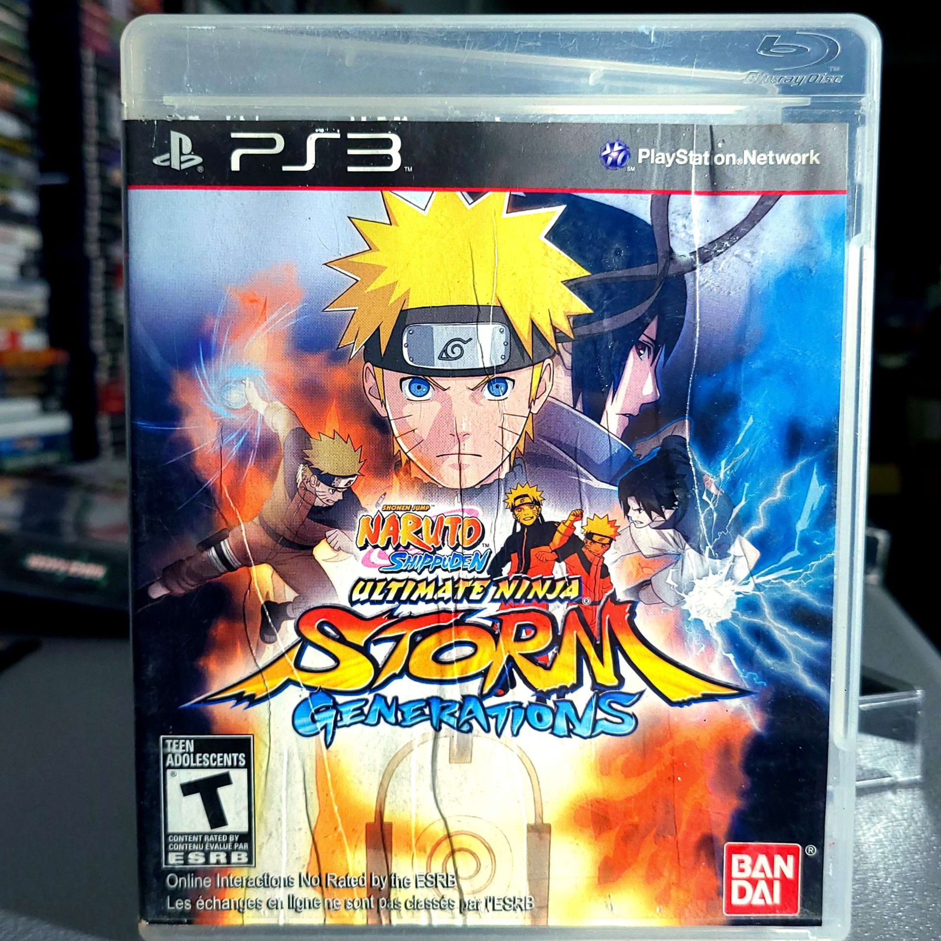 Naruto Shippuden: Ultimate Ninja Storm Generations (PS3, 2013, Manual Has Wear) *TRADE IN YOUR OLD GAMES FOR CSH OR CREDIT HERE/WE FIX SYSTEMS*