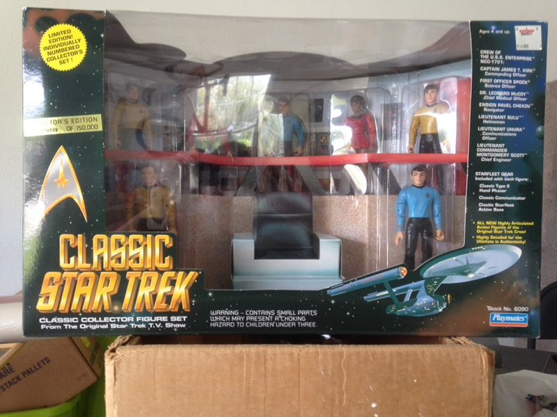 Classic Star Trek Collectors Set & Vintage Books