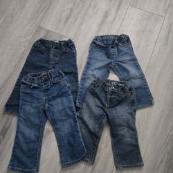 Size 18-24 MONTHS adjustable Waist Jeans