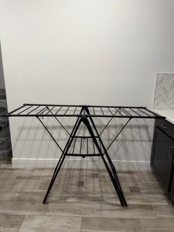 2-Tier Foldable Clothes Drying Rack
