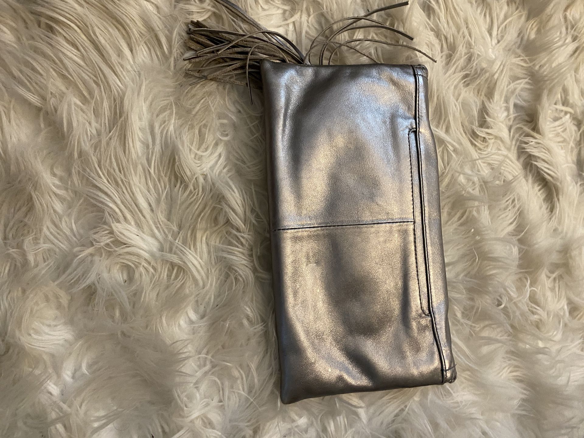 Silver Clutch Bag