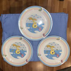 Looney Tunes Dinner Plates. Tweety Bird