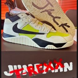 Travis Scott Jumpman Jack Bright Cactus 9.5