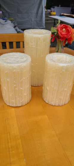 Set of 3 Flameless Candles