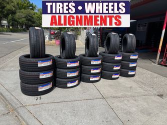 215-55-17 Tires 375$ Installed free alignment