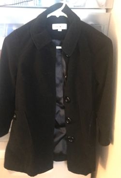 Wool coat for girl size8