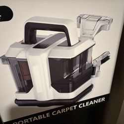 New Potable Carpet/Upholstery Cleaner 