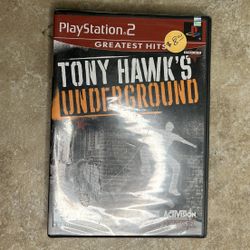 (Ps2)(Sealed)Tony Hawk’s Underground 