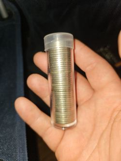 Roll of Buffalo Nickels, mixed dates and mints